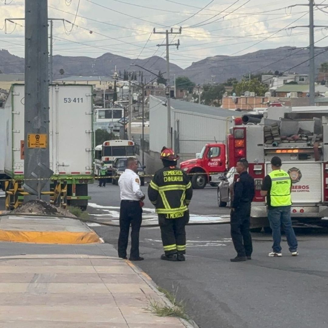 Realizan evacuación en maquila por fuga de gas natural
